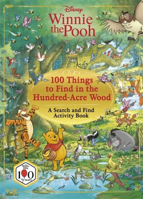 Disney Winnie The Pooh 100 Things to Find in the Hundred Acre Wood - The Perfect Easter Gift