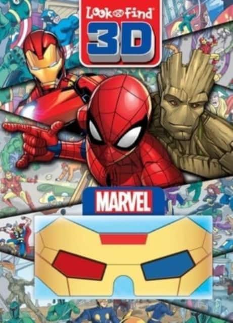 Marvel: Look and Find 3D av PI Kids