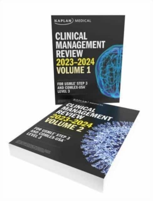 Clinical Management Complete 2-Book Subject Review 2023-2024 av Kaplan Medical
