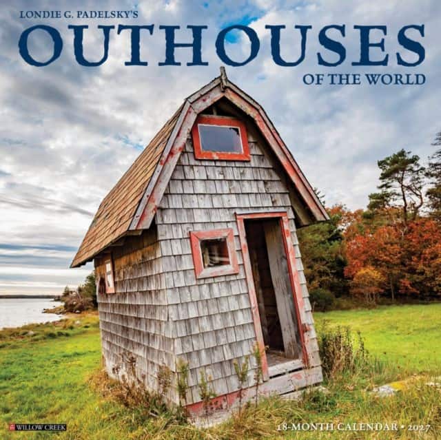 Outhouses of the World 2027 Wall av Willow Creek Press