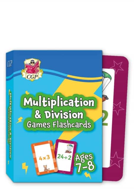 Multiplication & Division Games Flashcards for Ages 7-8 (Year 3) av CGP Books