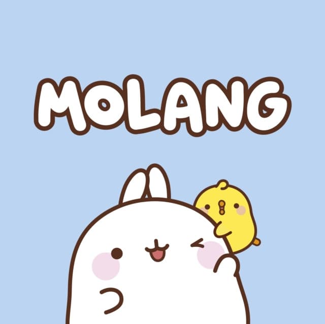 Molang: Friends Cuties: A Cosy Colouring Book