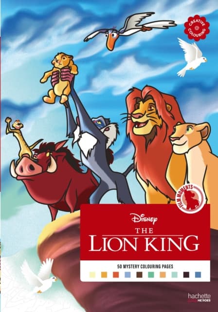 Mystery Colouring - Film Moments: The Lion King