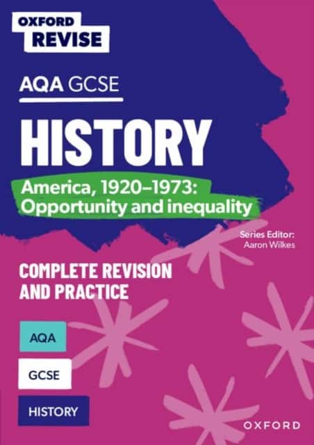 Oxford Revise: AQA GCSE History: America, 1920-1973: Opportunity and inequality Complete Revision and Practice av James Ball