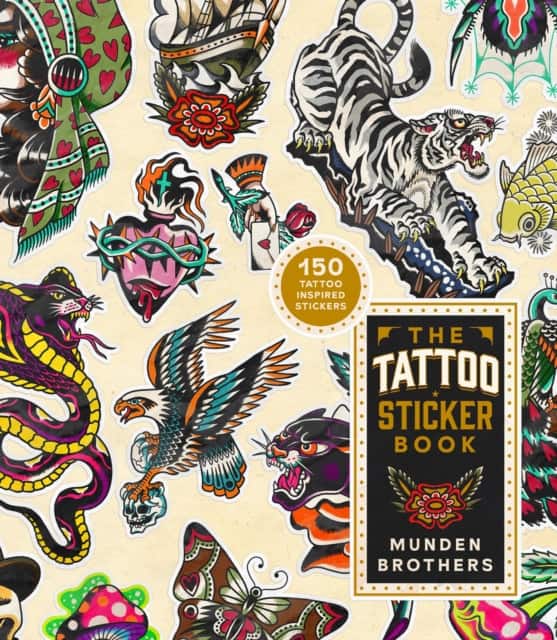 The Tattoo Sticker Book av Munden Brothers