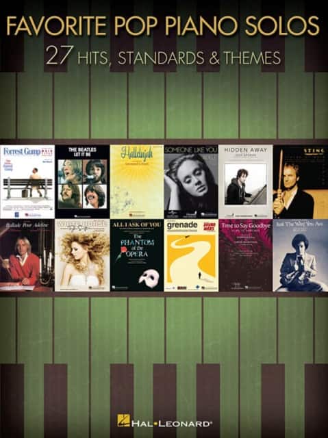 Favorite Pop Piano Solos av Hal Leonard Publishing Corporation