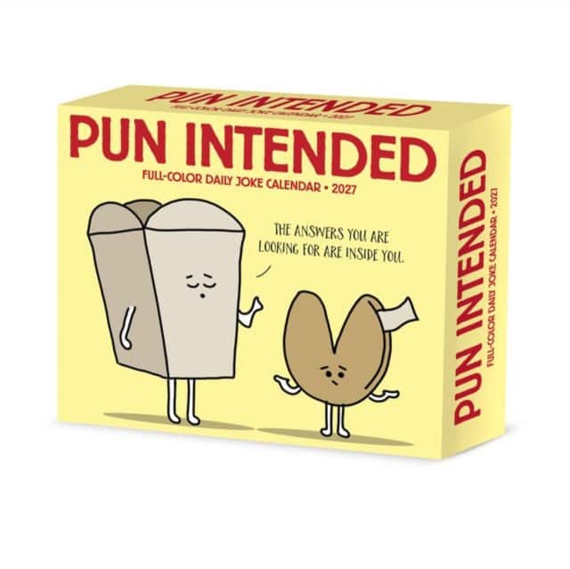 Pun Intended 2027 Box av Willow Creek Press
