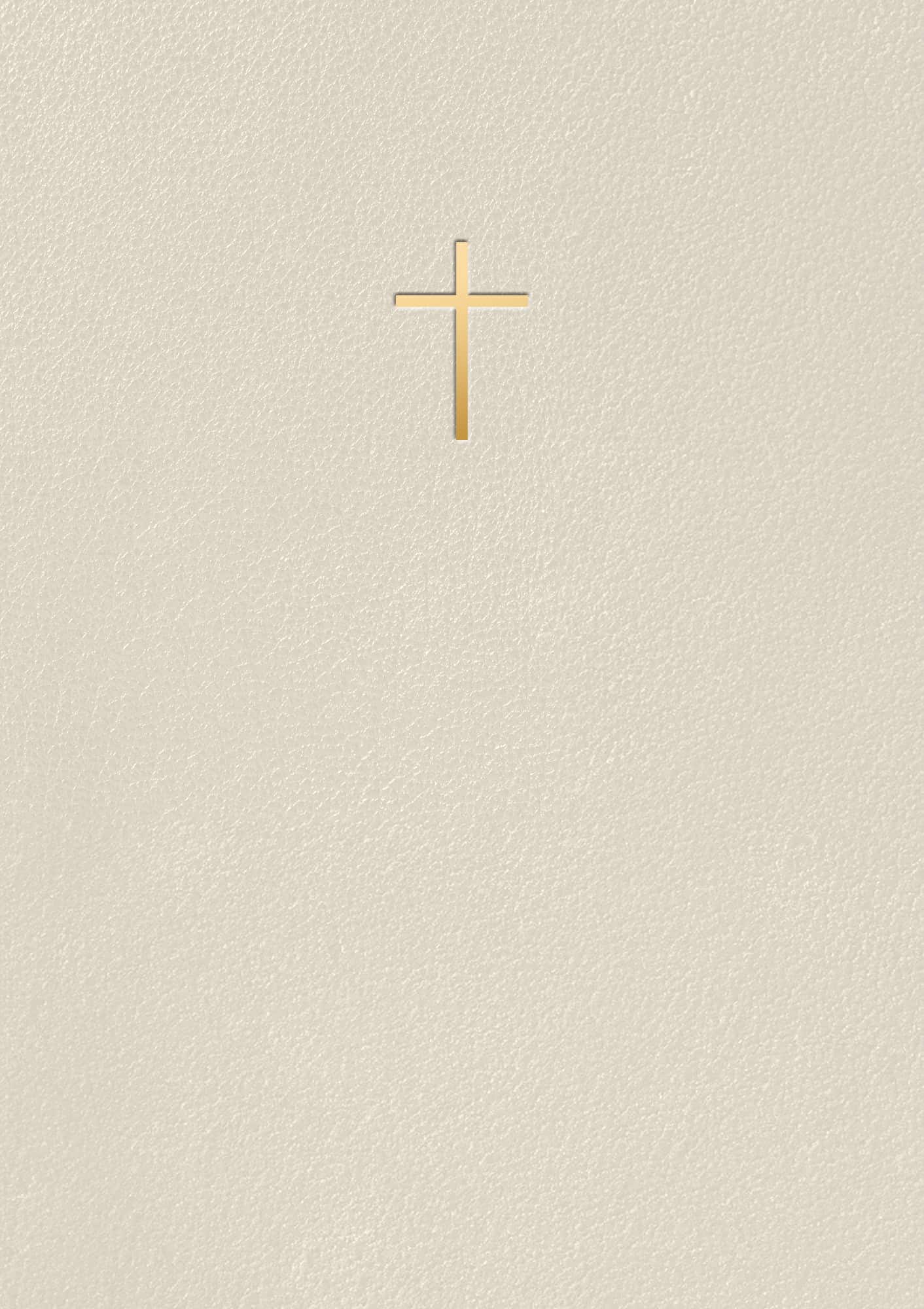 Bibel 2026 Benvit konstskinn av Jonatan Knutes