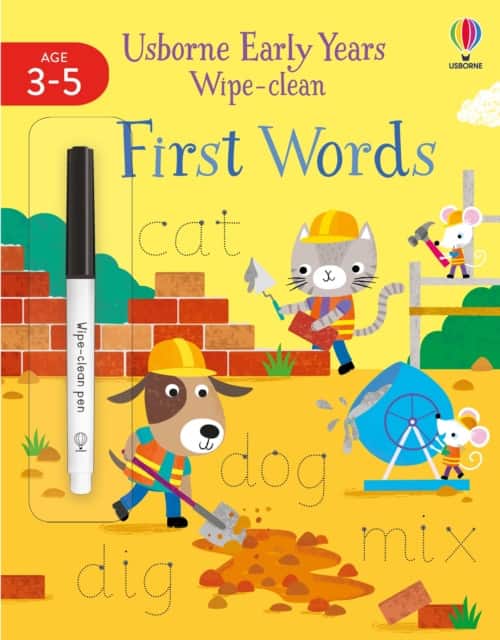 Early Years Wipe-Clean First Words av Jessica Greenwell