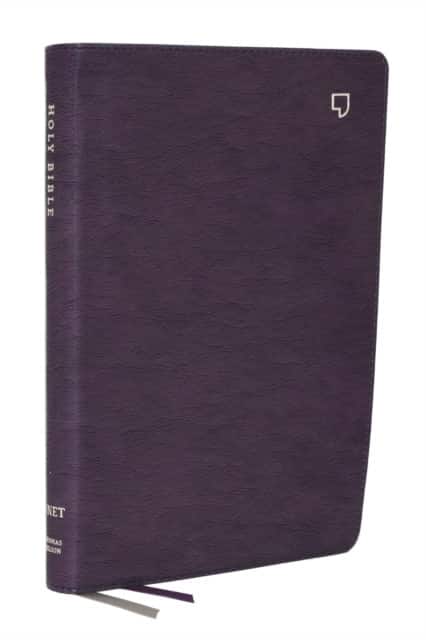 NET Bible, Large Print Thinline with Cross References, Purple Leathersoft, Comfort Print (Thumb Indexed) av Thomas Nelson
