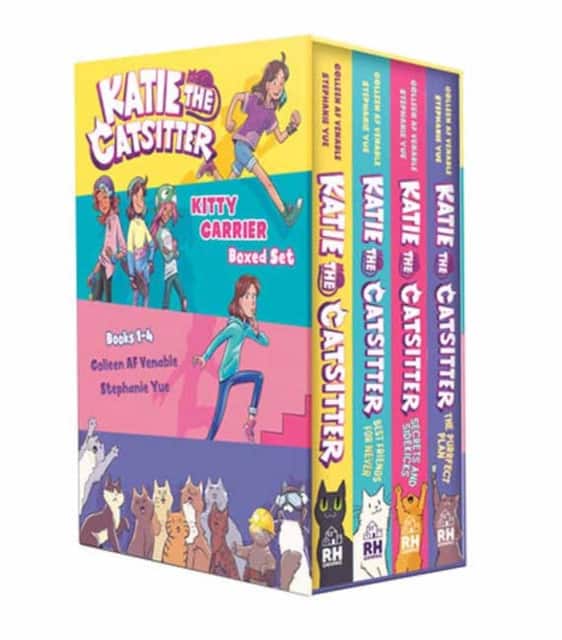 Katie the Catsitter: Kitty Carrier Box Set (Books 1-4) av Colleen AF Venable