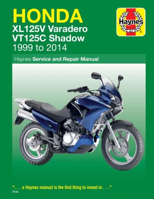 Honda XL125V Varadero & VT125C Shadow (99-14) av Phil Mather