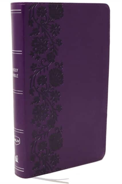 NKJV Giant Print End-of-Verse Reference Bible, Purple Leathersoft, Red Letter, Comfort Print av Thomas Nelson