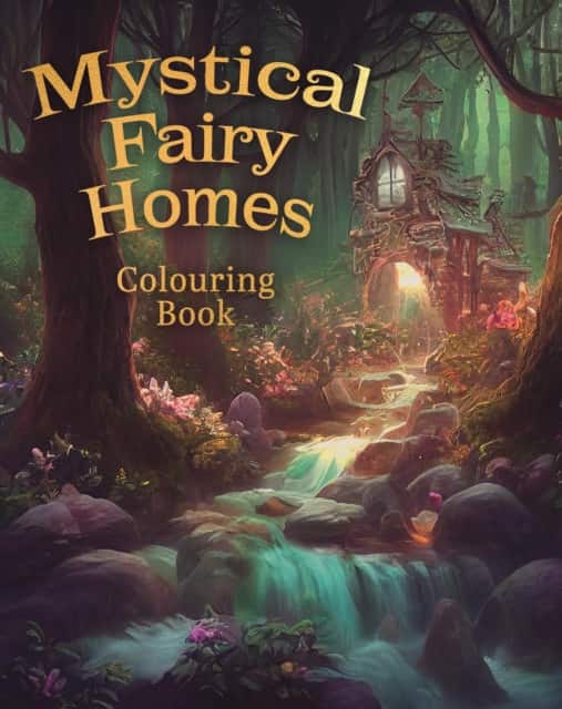 Mystical Fairy Homes Colouring av Tansy Willow