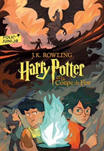 Harry Potter -4 New Edition 2023 et la coupe du feu av J. K. Rowling