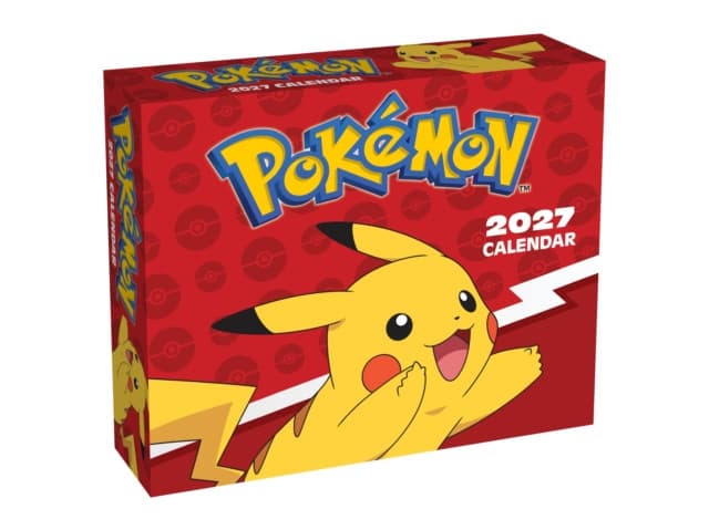 Pokémon 2027 Day-to-Day Calendar