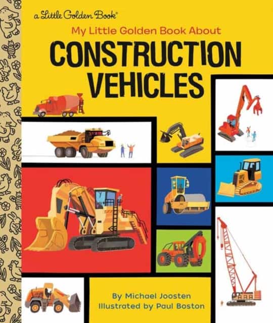 My Little Golden Book About Construction Vehicles av Michael Joosten