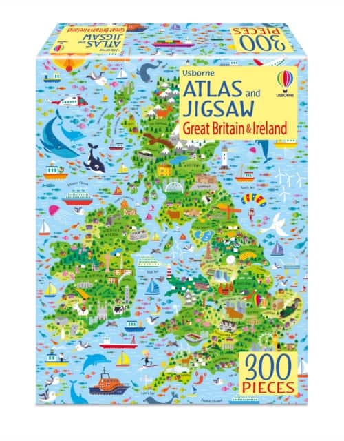 Atlas & Jigsaw Great Britain & Ireland av Sam Smith