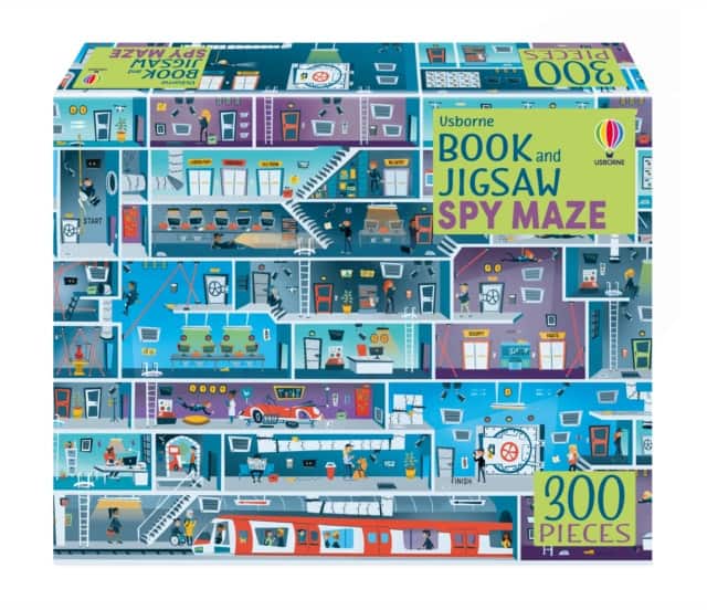 Usborne Book and Jigsaw Spy Maze av Kate Nolan