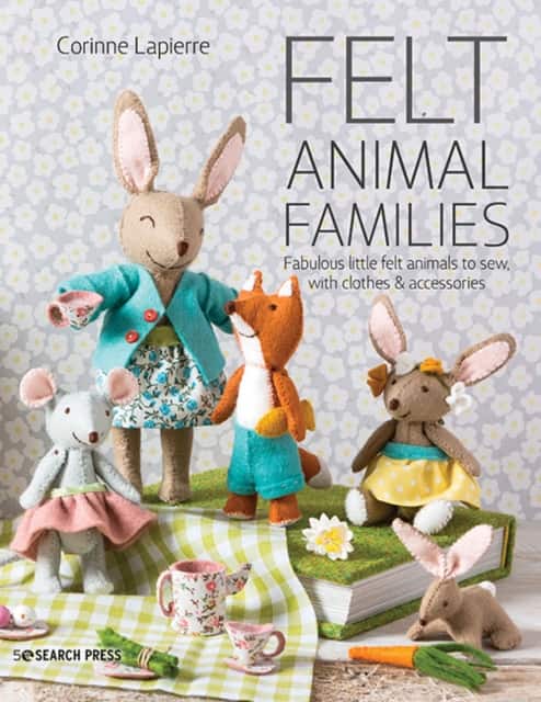 Felt Animal Families av Corinne Lapierre