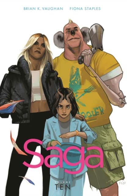 Saga Volume 10 av Brian K Vaughan