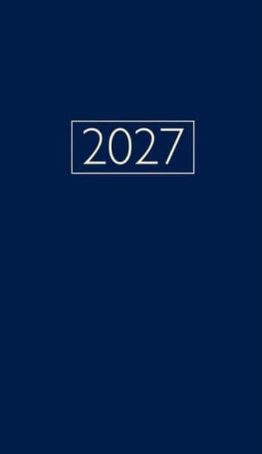 Church Pocket Book Diary with Lectionary 2027 Navy