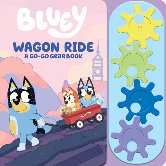 Bluey: Wagon Ride A Go-Go Gear Sound Book av PI Kids