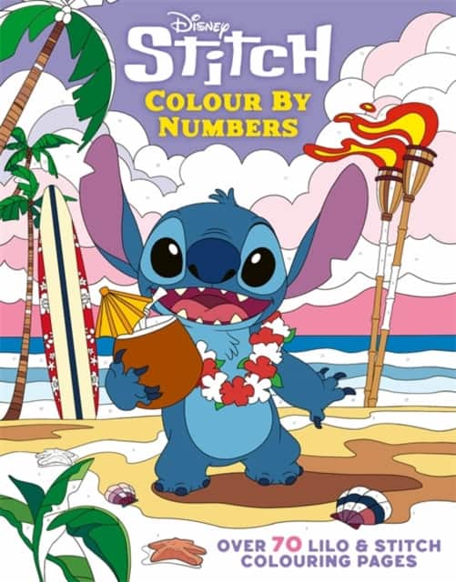 Disney Stitch Colour By Numbers av The Walt Disney Company Ltd