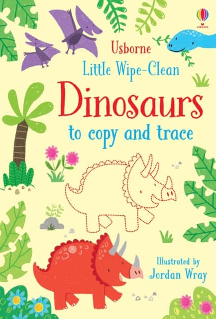 Little Wipe-Clean Dinosaurs to Copy and Trace av Kirsteen Robson