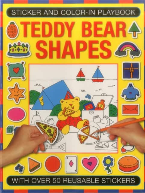 Sticker and Color-in Playbook: Teddy Bear Shapes av Jenny Tulip