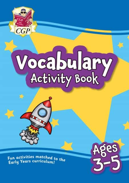 Vocabulary Activity Book for Ages 3-5 av CGP Books