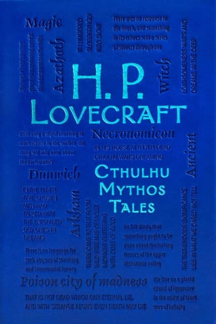 H. P. Lovecraft Cthulhu Mythos Tales