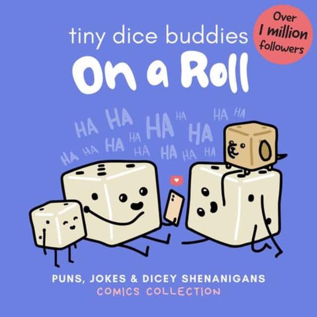 Tiny Dice Buddies - On a Roll: Puns, Jokes and Dicey Shenanigans Comics Collection av Olivia