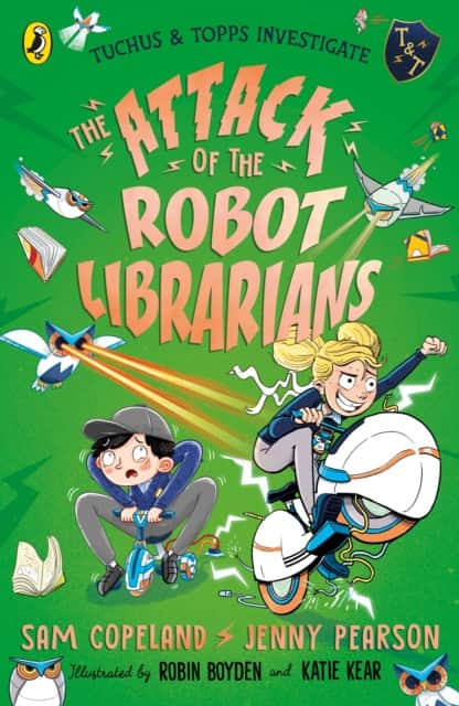 The Attack of the Robot Librarians av Sam Copeland