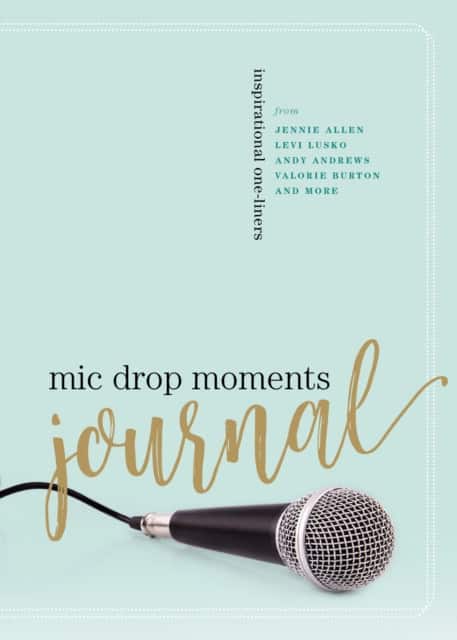 Mic Drop Moments Journal av Thomas Nelson