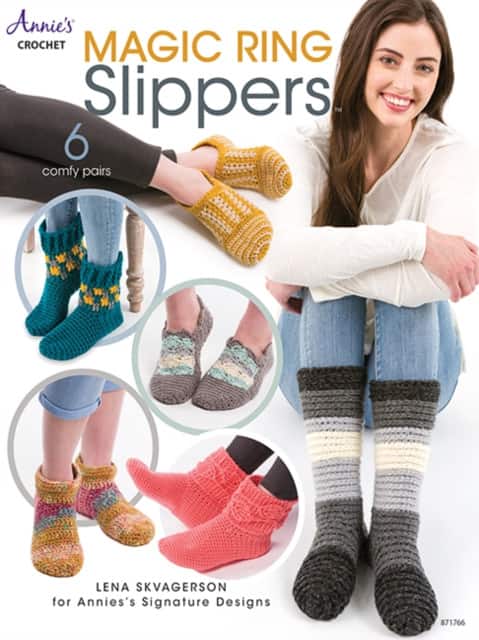 Magic Ring Slippers av Lena Skvagerson