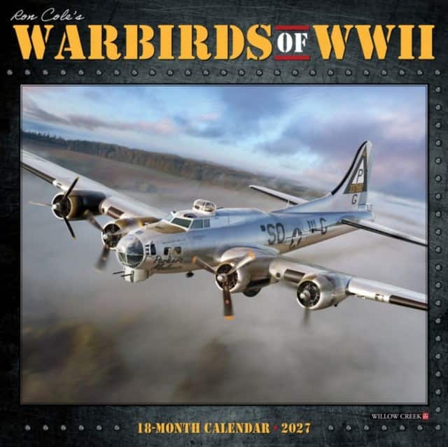Warbirds of WWII 2027 Wall av Willow Creek Press