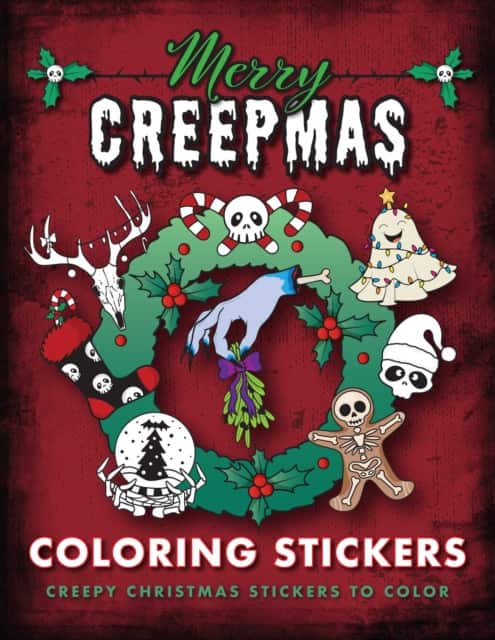Merry Creepmas Coloring Stickers av Editors of Thunder Bay Press