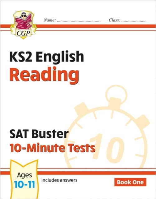 KS2 English SAT Buster 10-Minute Tests: Reading - Book 1 (for the 2027 tests) av CGP Books