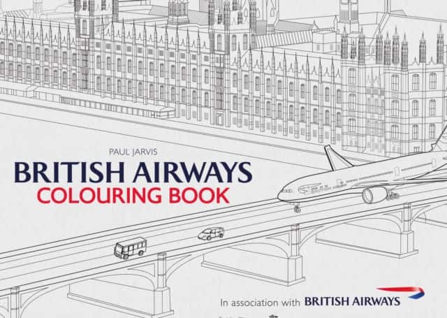 British Airways Colouring Book av Paul Jarvis