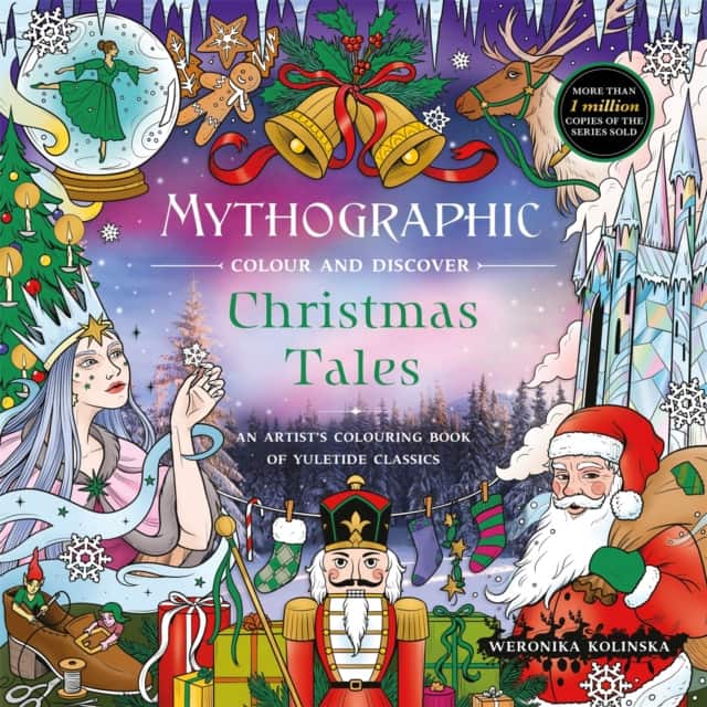 Mythographic Colour and Discover: Christmas Tales av Weronika Kolinska
