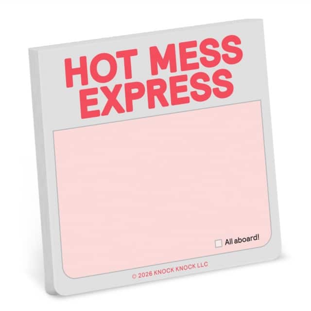 Hot Mess Express Sticky Note av Knock Knock