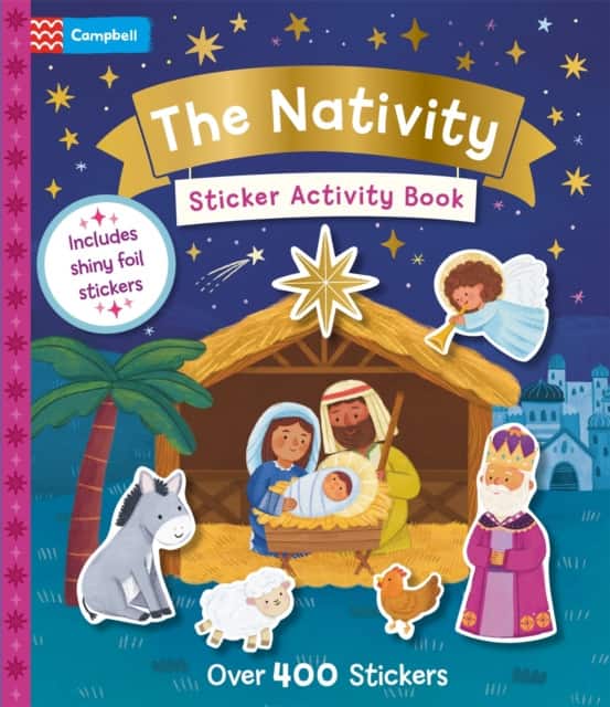The Nativity Sticker Activity Book av Campbell Books