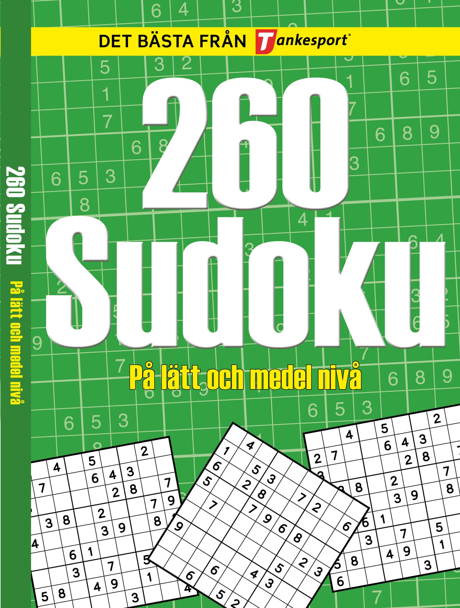 260 Sudoku : på lätt och medel nivå