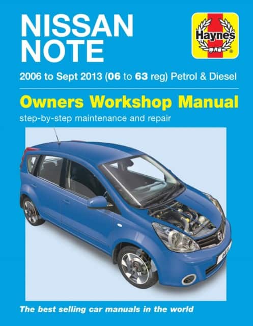 Nissan Note petrol & diesel ('06-Sept '13) 06 to 63 av Haynes Publishing