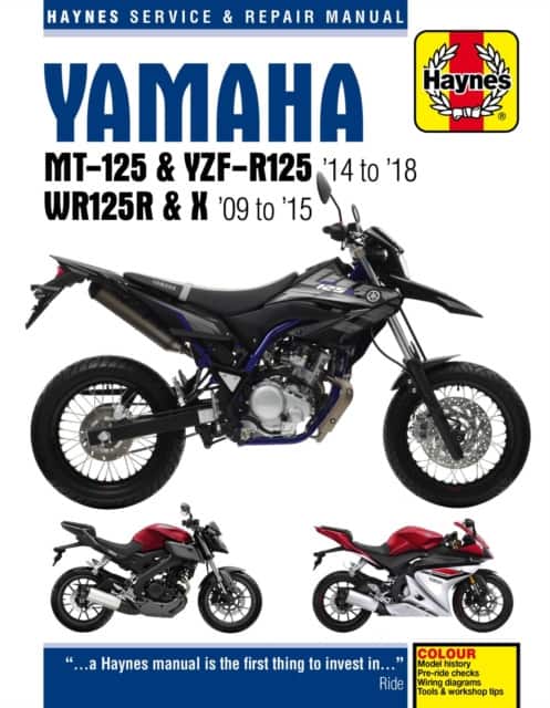 Yamaha MT-125 & YZF-R125 (14-18), WR125R/X (09-15) av Haynes Publishing