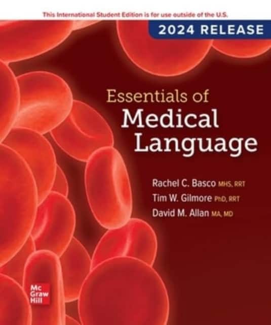 Essentials of Medical Language: 2024 Release ISE av David Allan