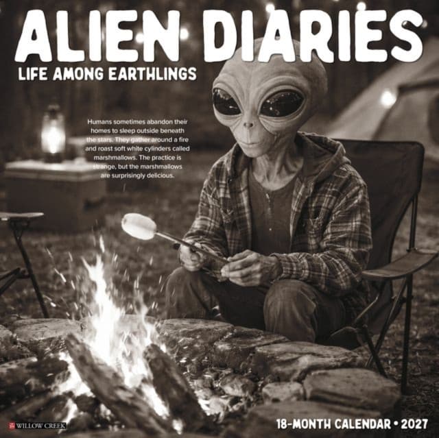 Alien Diaries 2027 Wall
