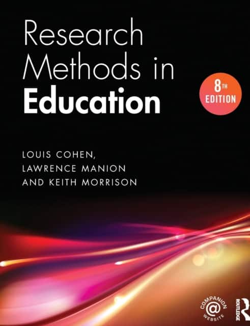 Research Methods in Education av Louis Cohen