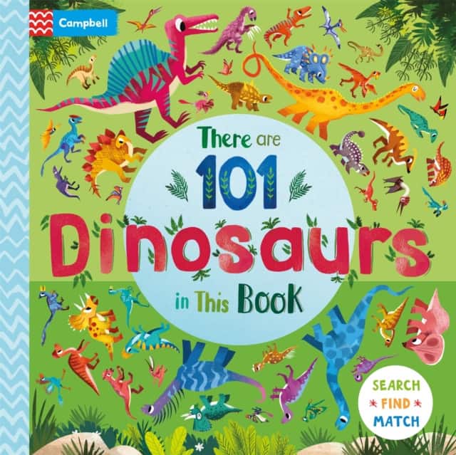 There are 101 Dinosaurs in This Book av Campbell Books